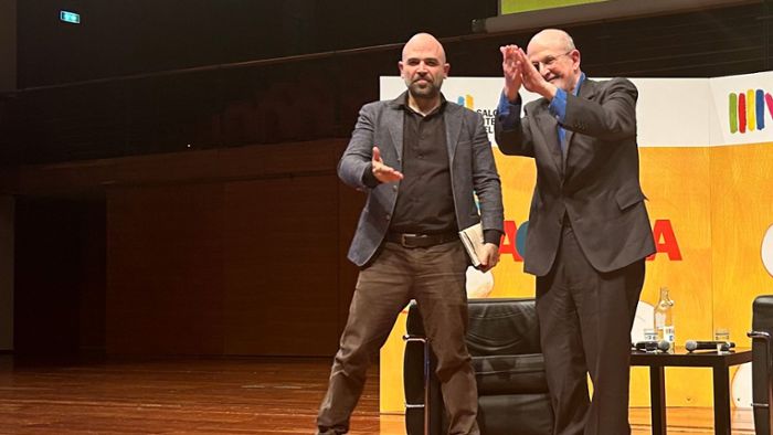 Buchmesse in Turin: Rushdie sieht vielerorts Meinungsfreiheit in Gefahr